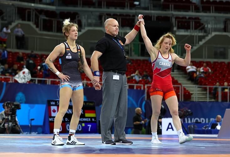 Nina Hemmer scheitert knapp im Viertelfinale (Bild: Picture Alliance)