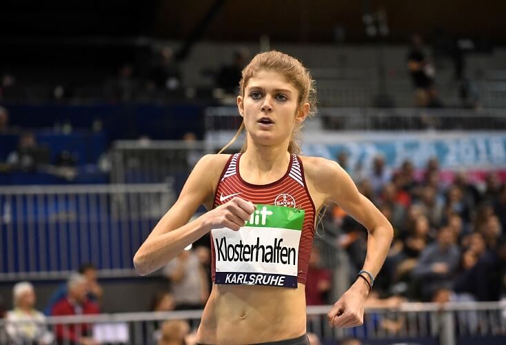 Konstanze Klosterhalfen führt das DLV-Team für Hallen-WM an