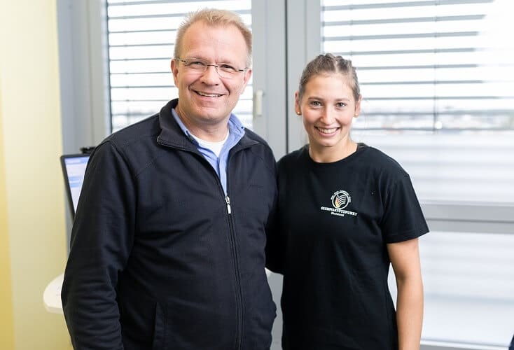 Prof. Dr. med. Oliver Tobolski und Victoria von Eynatten