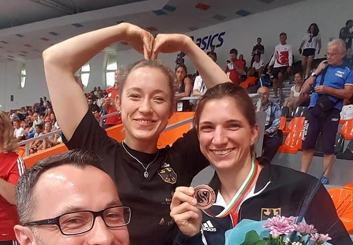 Nadine Apetz gewinnt die Bronzemedaille bei der EM in Sofia