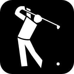 Icon Gehörlosen-Golf