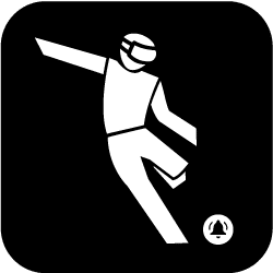 Icon Blindenfußball