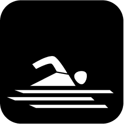 Icon Schwimmen