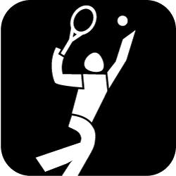 Icon Gehörlosen-Tennis