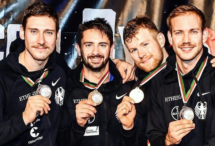 Fechten: Säbelherren zum Saisonauftakt mit Team-Medaille