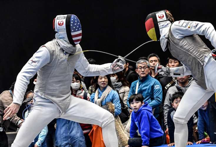 Peter Joppich (rechts) mit Top-Ten-Platzierung in Tokio (Bild: Augusto Bizzi)