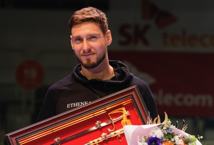 Säbelfechter Max Hartung gewinnt Bronze                                               (Bild: Augusto Bizzi)