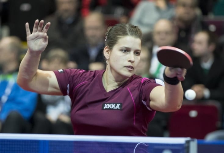 OSP-Athletin Petrissa Solja vom Bundesstützpunkt Düsseldorf (Bild: picture alliance)