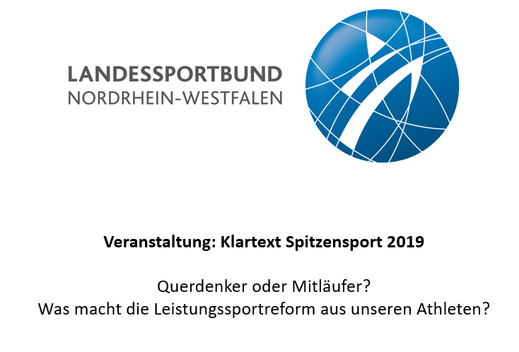 LSB: Klartext Spitzensport 2019
