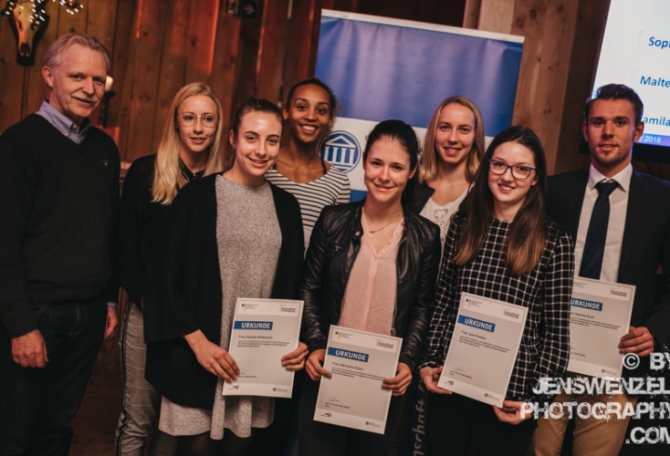 Deutschlandstipendium für Spitzensportler mit Unterstützung der Sportstiftung NRW (Bild: Jens Wenzel)