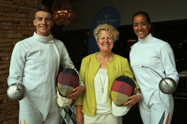 Pressekonferenz: Deutscher Fechter-Bund präsentiert sein EM-Team 