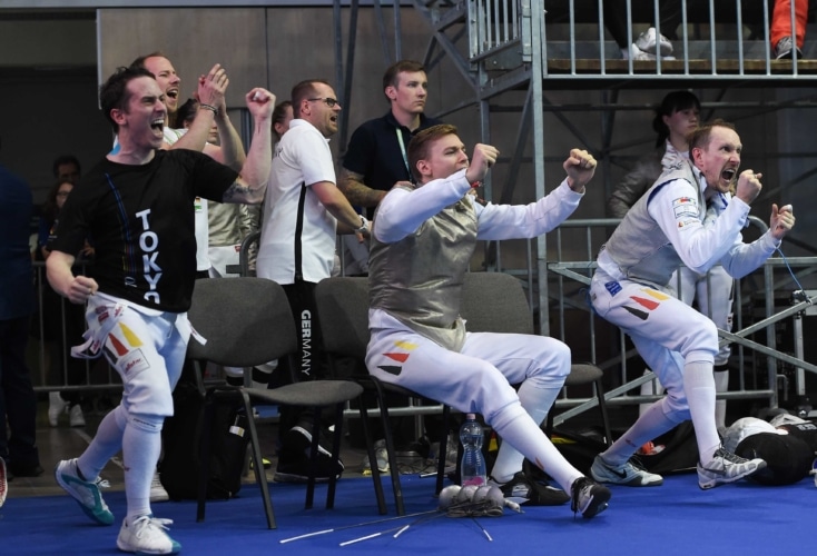 Die Florettherren stehen im WM-Viertelfinale (Bild: Augusto Bizzi)