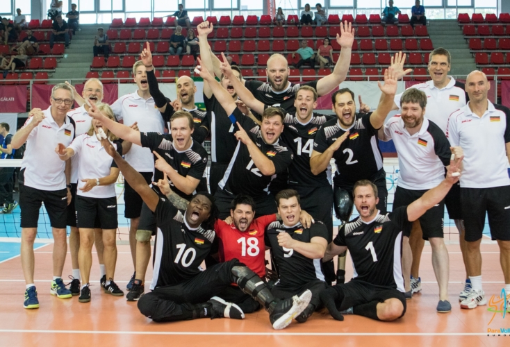 Die deutschen Sitzvolleyball gewinnen EM-Bronze (Bild: Daniele Celesti/Para Volley Europe)