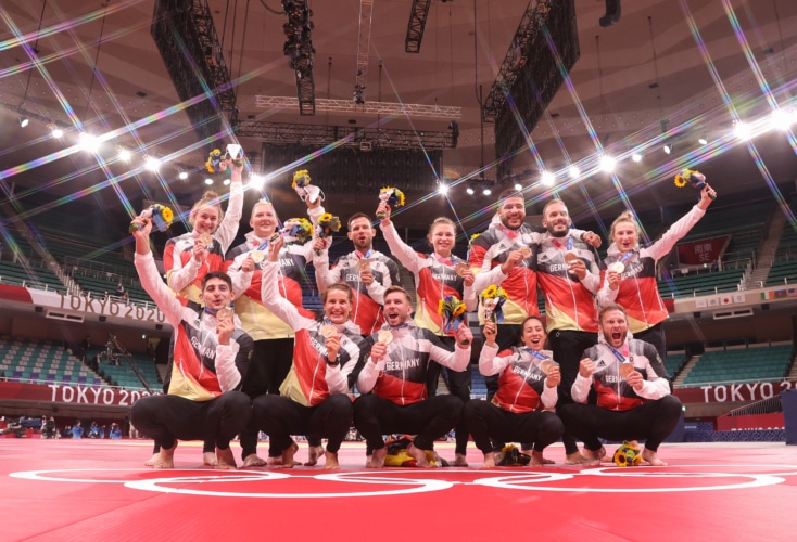 Das deutsche Judo-Team holt Bronze (Bild: Picture Alliance)