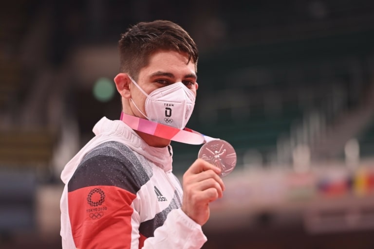 Judo Eduard Trippel gewinnt OlympiaSilber Olympiastützpunkt NRW