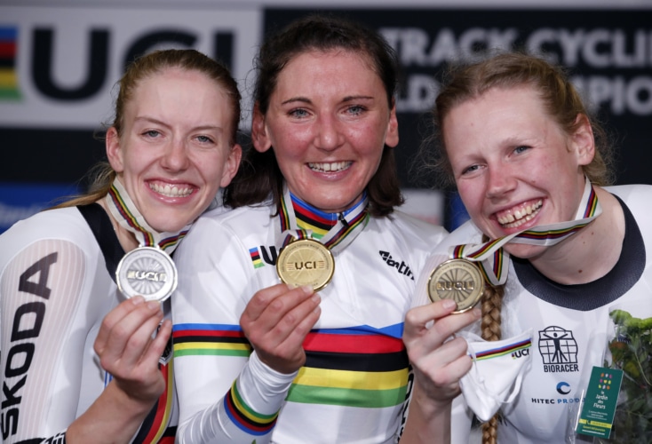 Bahnradsport: Medaillenjagd nimmt kein Ende - WM-Bronze für Mieke Kröger (Bild: Picture Alliance)