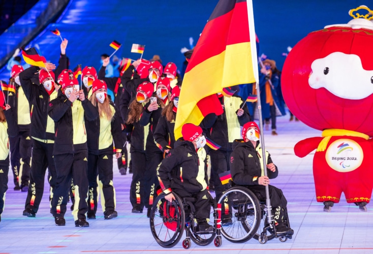 Die Paralympischen Winterspiele in Beijing sind eröffnet (Bild: Picture Alliance)