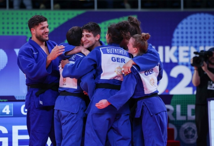 WM-Bronze für Deutschland im Team-Wettbewerb (Bild: © Gabi Juan / European Judo Union)
