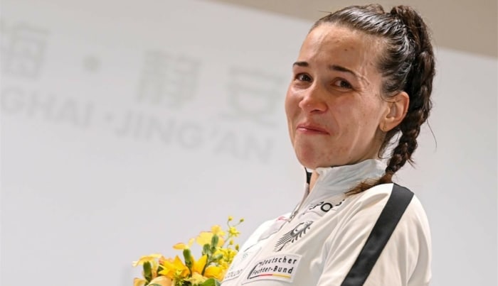 Fechten: Anne Sauer gewinnt die Goldmedaille beim Grand Prix in Shanghai (Bild: Augusto Bizzi)