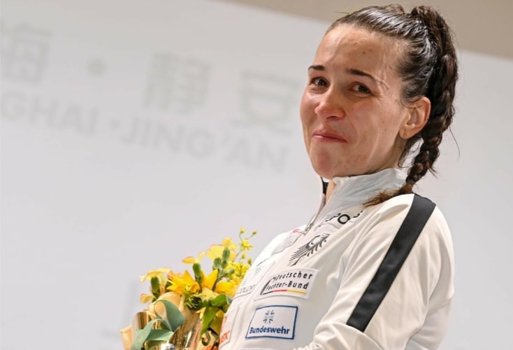 Fechten: Anne Sauer gewinnt die Goldmedaille beim Grand Prix in Shanghai (Bild: Augusto Bizzi)