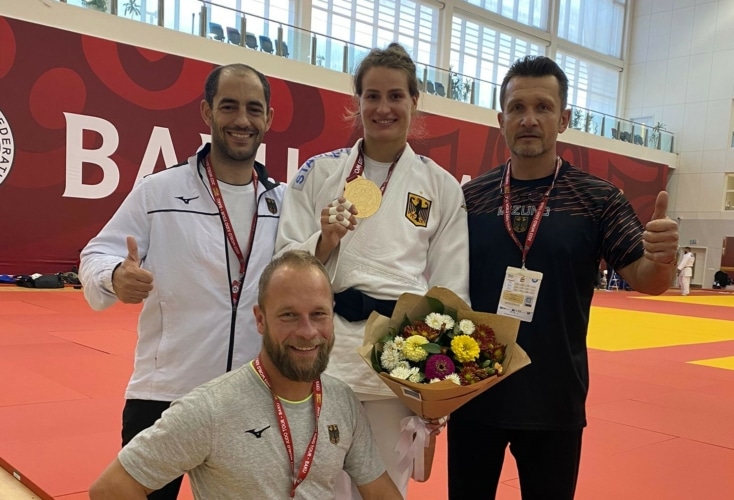 Anna-Maria Wagner holt Gold beim Grand Slam in Baku