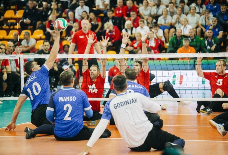 Sitzvolleyball-EM: Silber für die deutschen Herren (Bild: Sinisa Kanizaj / Para Volley Europe)