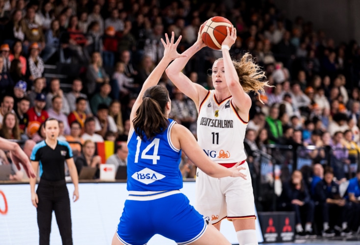 Basketball: Deutsche Damen kämpfen um historisches Olympia-Ticket (Bild: Picture Alliance)