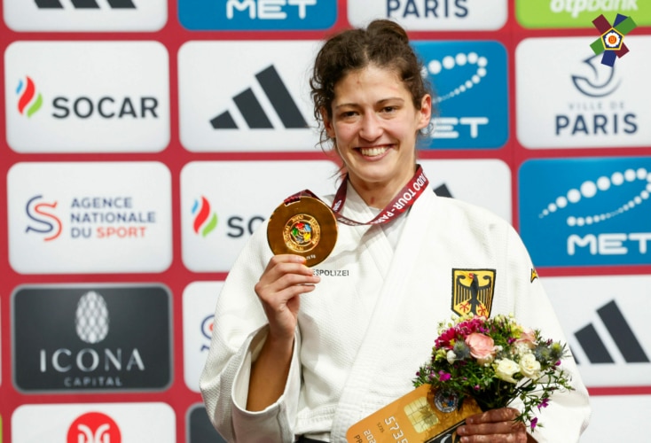 Gold für Miriam Butkereit beim Grand Slam in Paris (Bild: © Gabi Juan / European Judo Union)