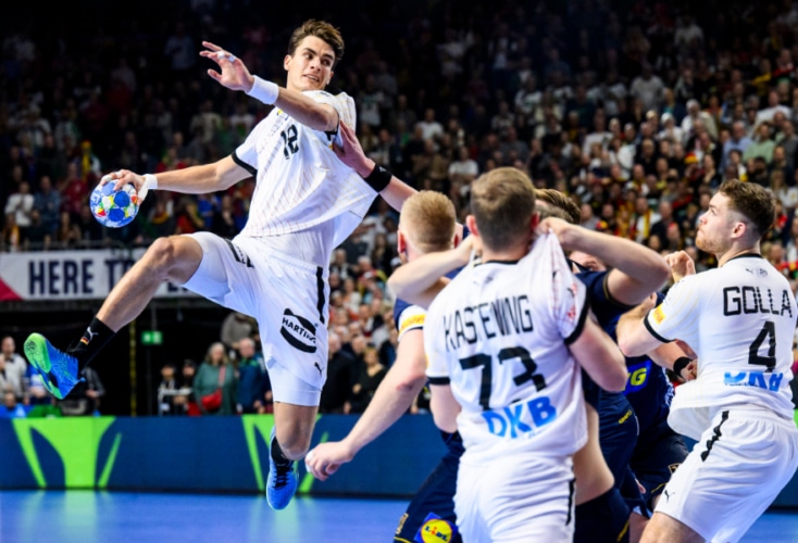 Bild zur News Handball: Heimvorteil für deutsche Herren bei der finalen Olympia-Qualifikation