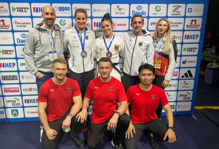 Judo-EM: Silber für Anna-Maria Wagner, Bronze für Alina Böhm (Bild: DJB)