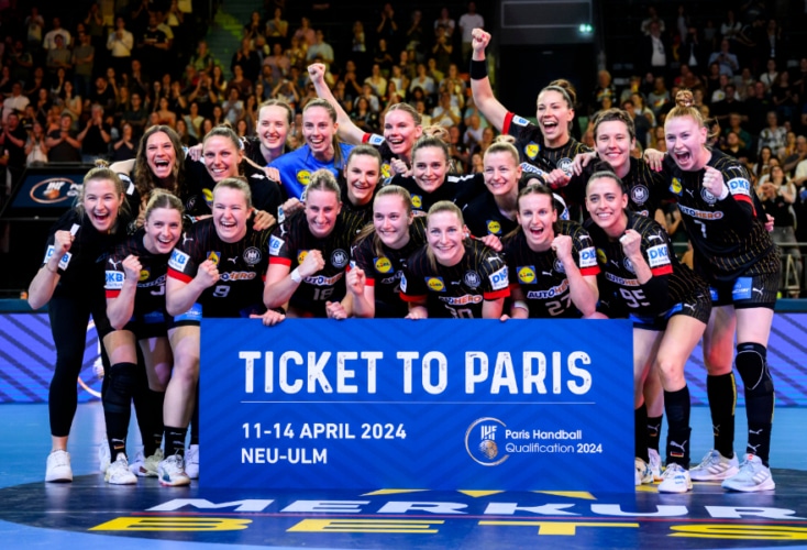 Bild zur News Handball: Deutsche Frauen sichern sich das Olympia-Ticket