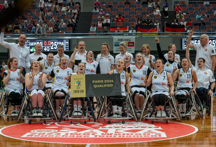 Rollstuhlbasketball: Auch die deutschen Frauen qualifizieren sich für die Paralympics (Bild: © Danny-Ralph Cäsar)