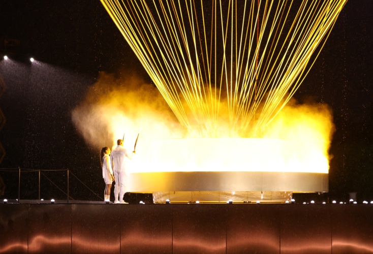 Eröffnungsfeier der Olympischen Sommerspiele (Bild: Picture Alliance)