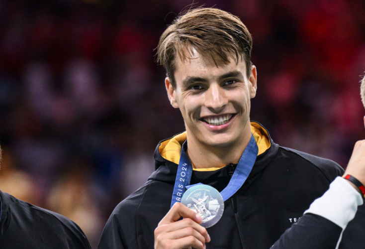 Julian Köster gewinnt Silber mit den Deutschen Handball-Herren (Bild: Picture Alliance)