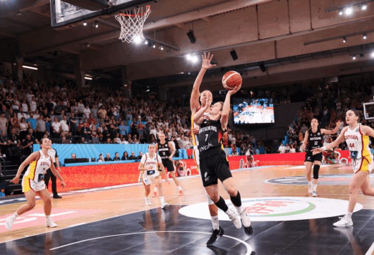 Bild zur News Basketball: Deutsche Damen beenden die EM auf einem starken 5. Platz