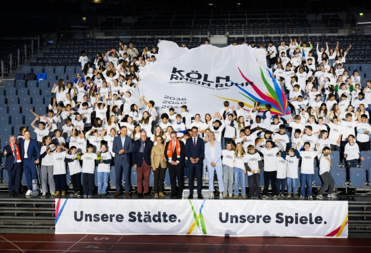 Kampagnenstart KölnRheinRuhr: Bewerbung für Olympische Spiele und Paralympics (Bild: © LSB NRW/Andrea Bowinkelmann)