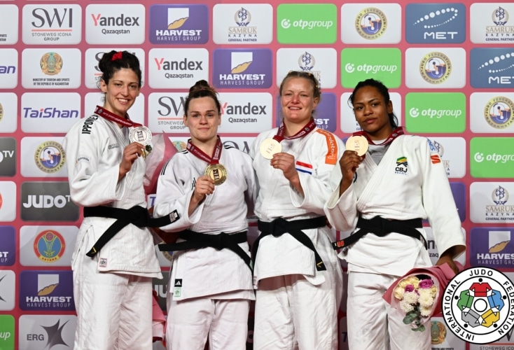 Bild zur News Judo: Jeweils Silber für Miriam Butkereit & Alina Böhm beim Grand Slam in Astana