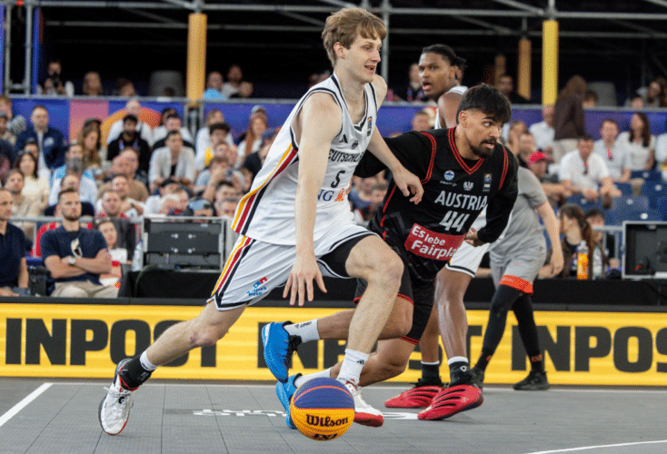 Bild zur News 3×3 Basketball: Niklas Kropp gewinnt mit deutschem Team WM-Silber