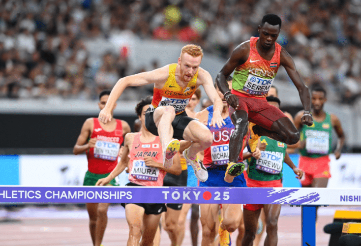 Bild zur News Leichtathletik: OSP-Hindernisläufer Frederik Ruppert mit Europarekord