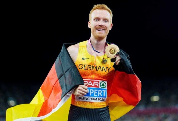 Bild zur News Leichtathletik-EM: Gold für Frederik Ruppert, Staffel-Silber für Marvin Schulte